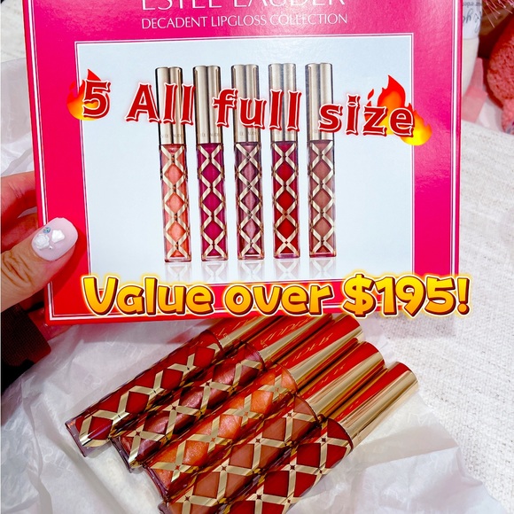 Estee Lauder Makeup Este Lauder Lip Gloss Gift Setnwb Poshmark
